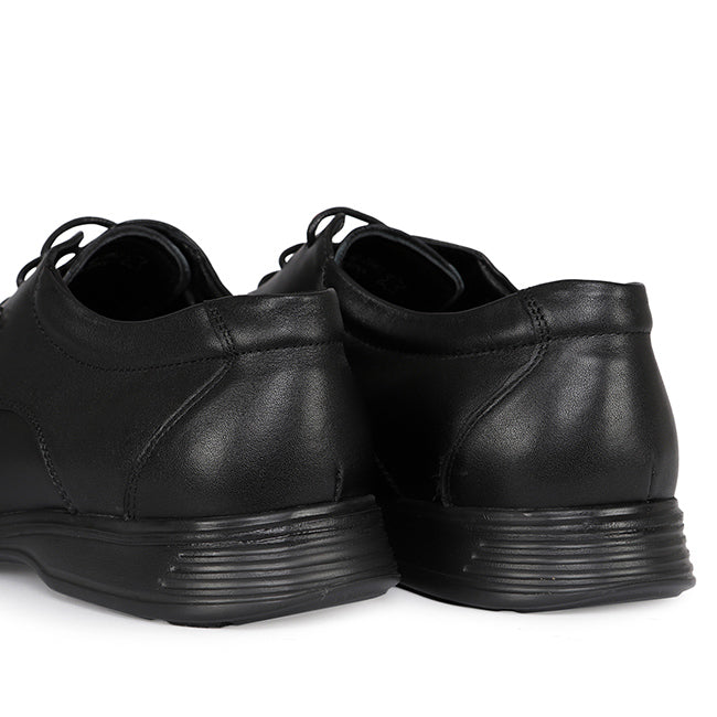 Playboy Sepatu Formal Pria Johnson (Lace) In Black