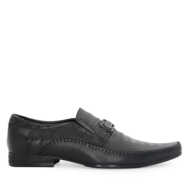 Playboy Sepatu Loafer Pria Sephiro- Slip On In Black