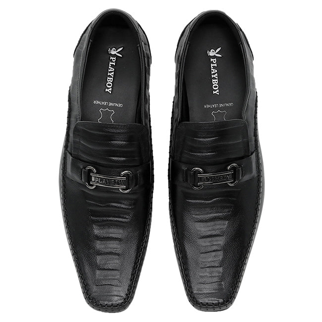 Playboy Sepatu Loafer Pria Sephiro- Slip On In Black