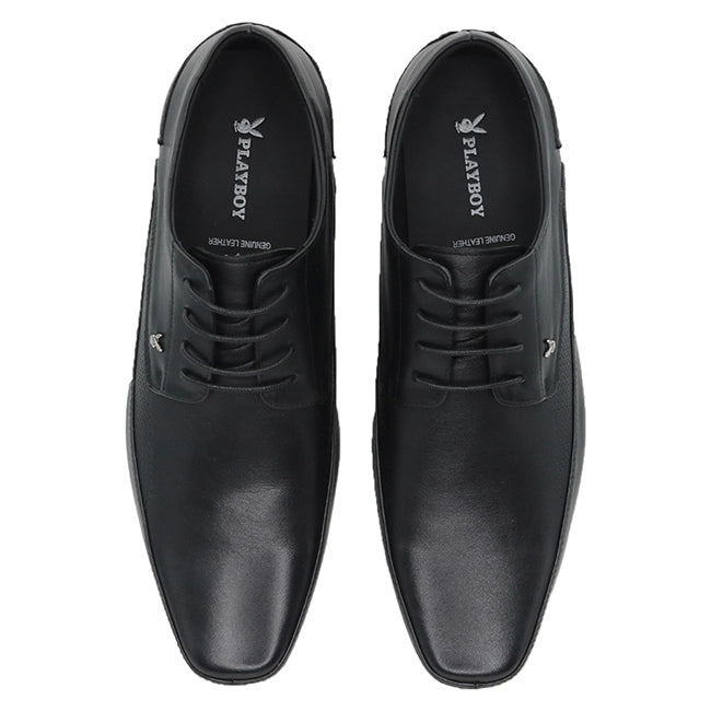 Playboy Sepatu Formal Pria Huaran - Lace In Black