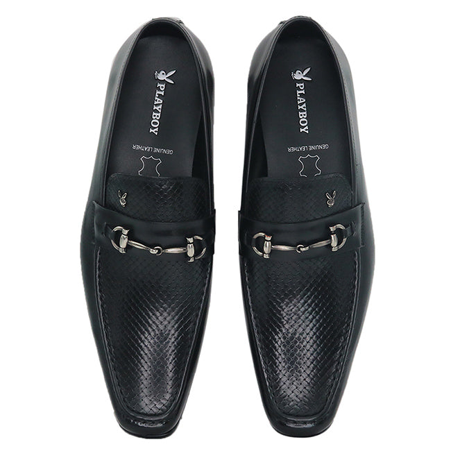Playboy Sepatu Formal Pria Davius In Black
