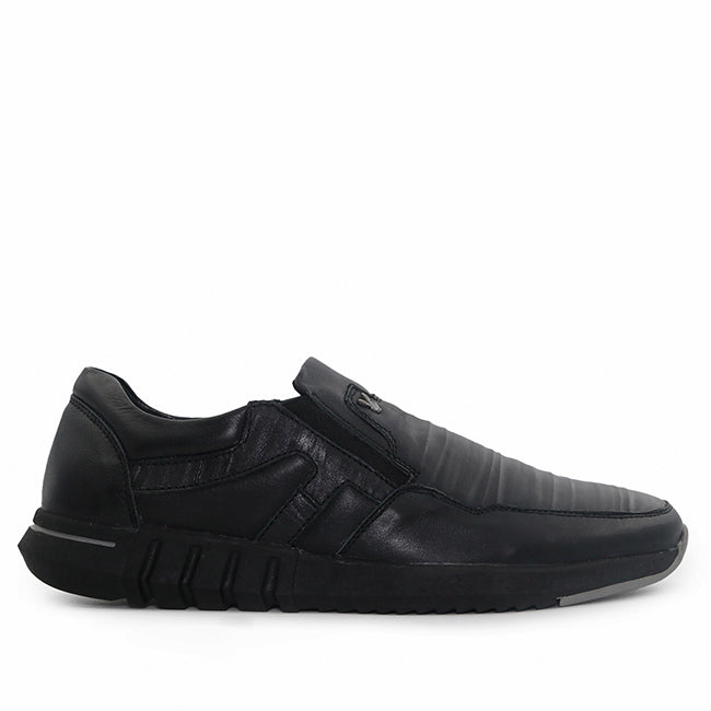Playboy Sepatu Slip On Pria Brasco (Slip On) In Black