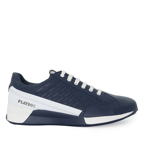 Playboy Sepatu Sneaker Pria Hakkarsh In Navy