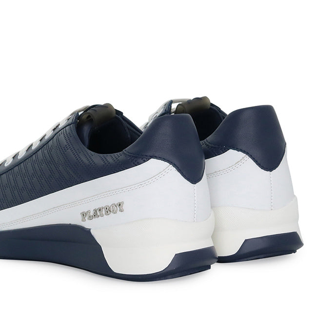 Playboy Sepatu Sneaker Pria Hakkarsh In Navy