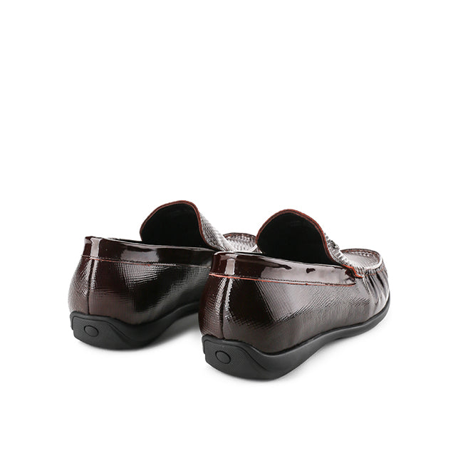 Playboy Sepatu Loafer Pria Zhircons In Maroon