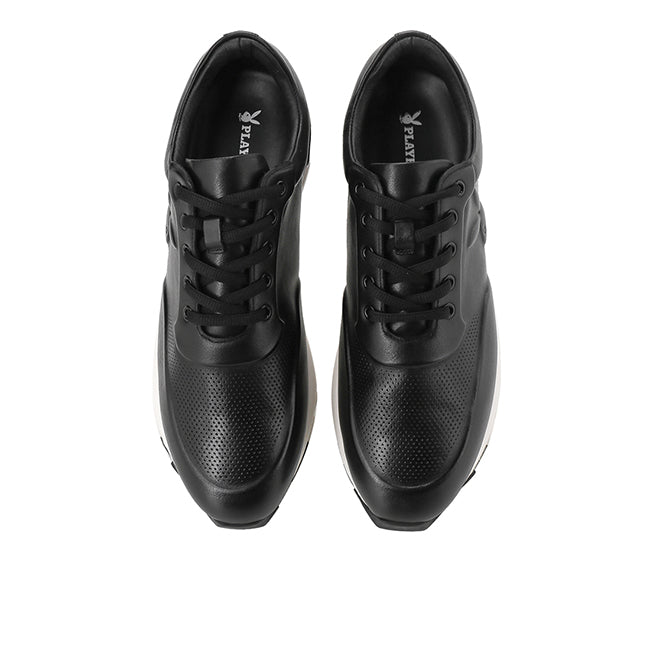 Playboy Sepatu Sneaker Pria Malta Nappa In Black