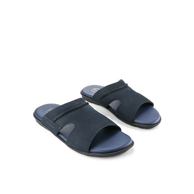 Playboy Men Sandals Sandero - Mule In Navy