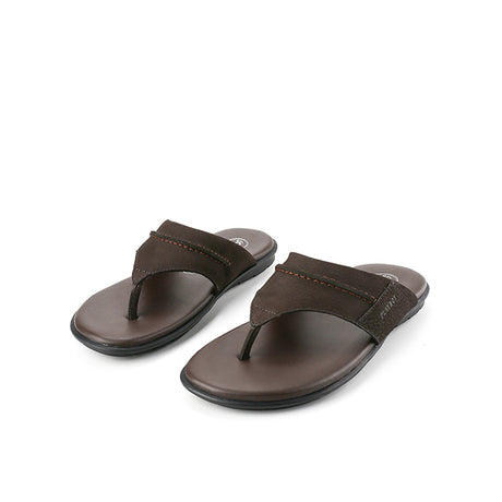 Playboy Sandal Pria Sandero - Thong In Brown