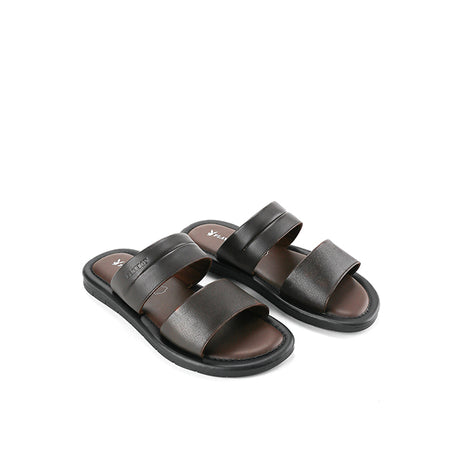 Playboy Sandal Pria Sandioso - Double Strap In Brown