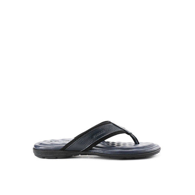 Playboy Men Sandals Saggra - Thong In Navy