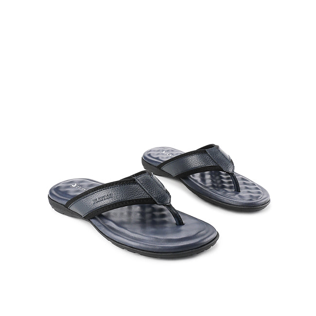 Playboy Men Sandals Saggra - Thong In Navy