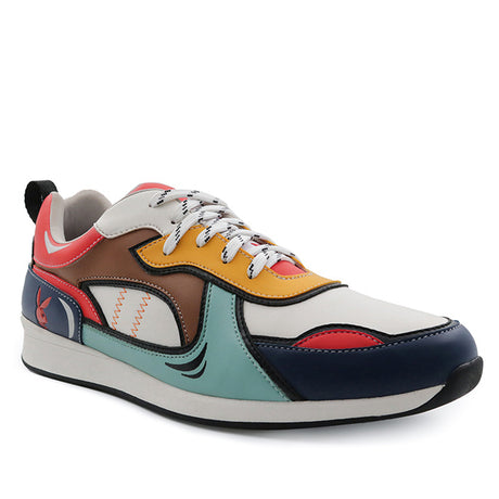 Playboy Sepatu Sneaker Pria Manman In Orange