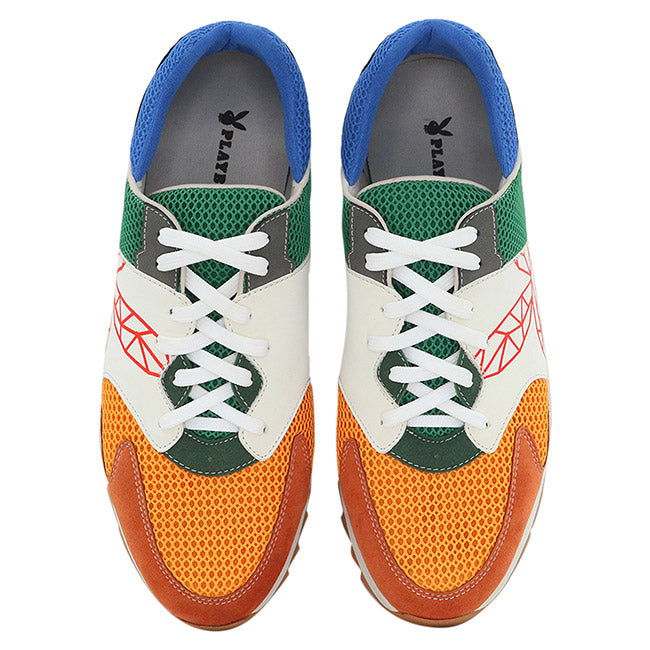 Playboy Sepatu Sneaker Pria Jogger In Yellow