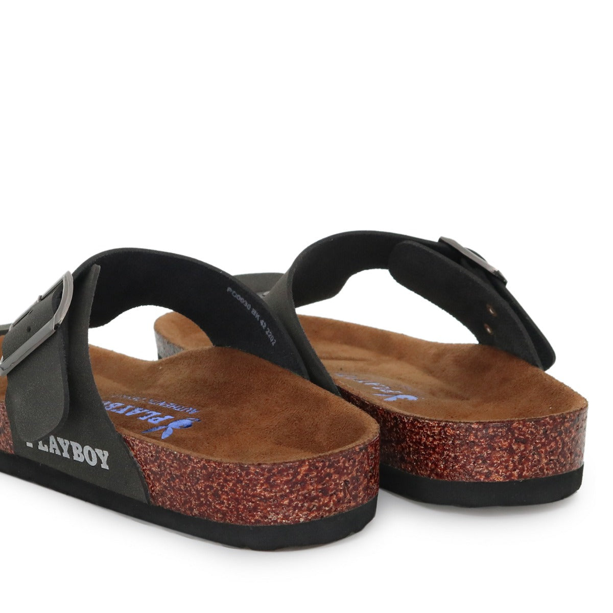 Playboy Sandal Pria Essen Thong In Black