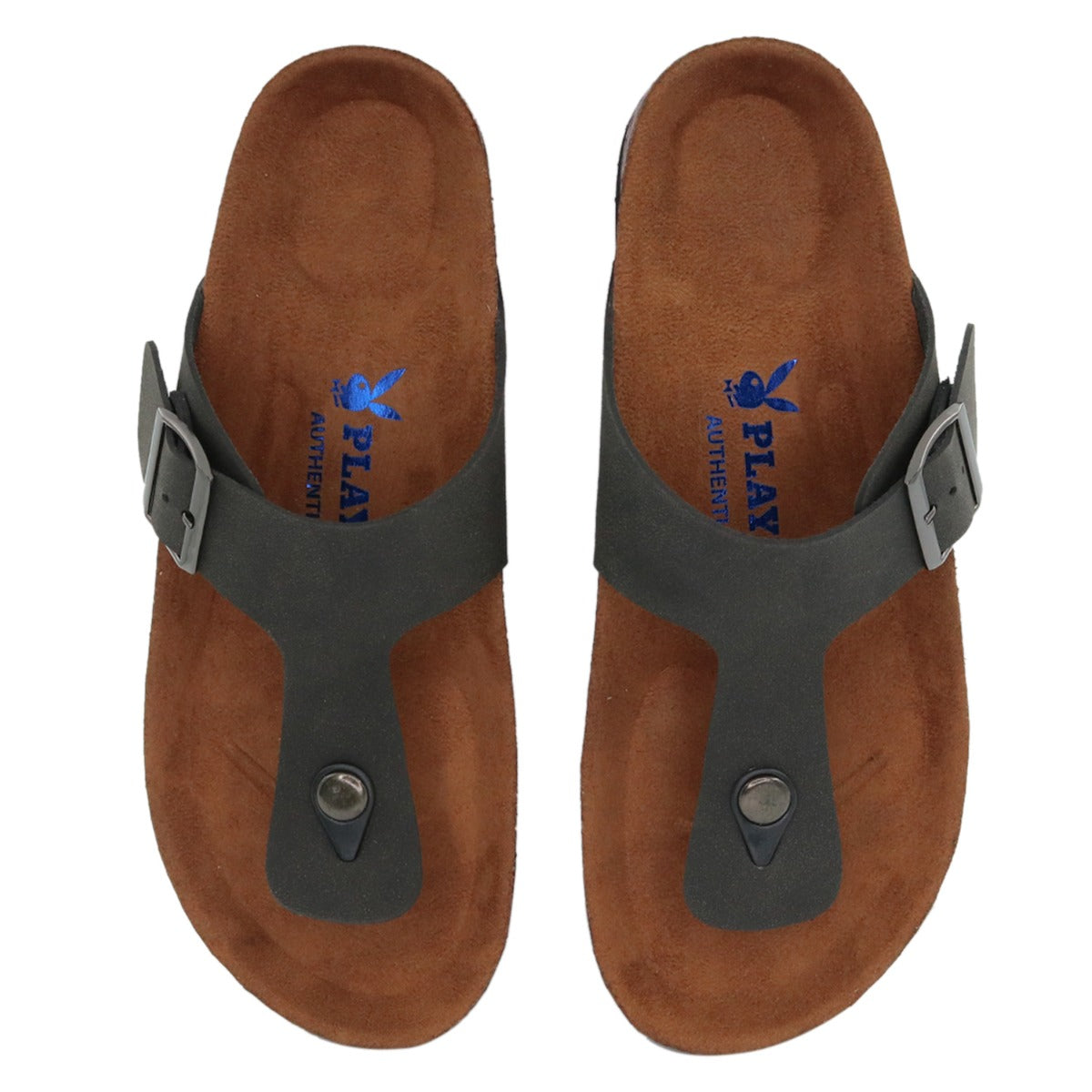 Playboy Sandal Pria Essen Thong In Black