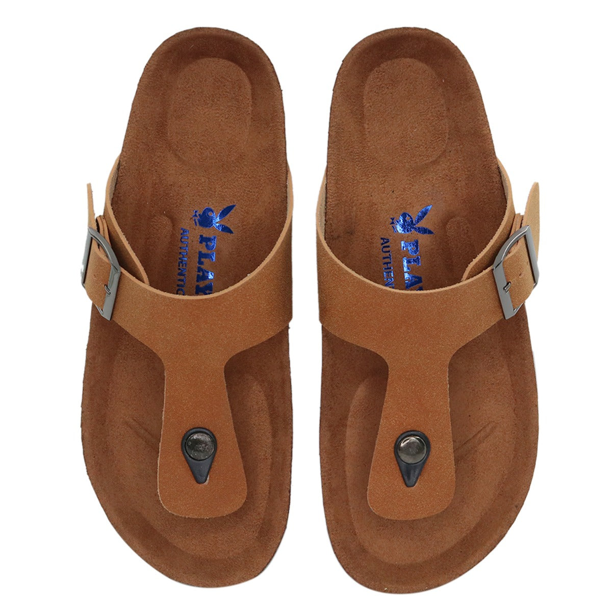 Playboy Sandal Pria Essen Thong In Camel