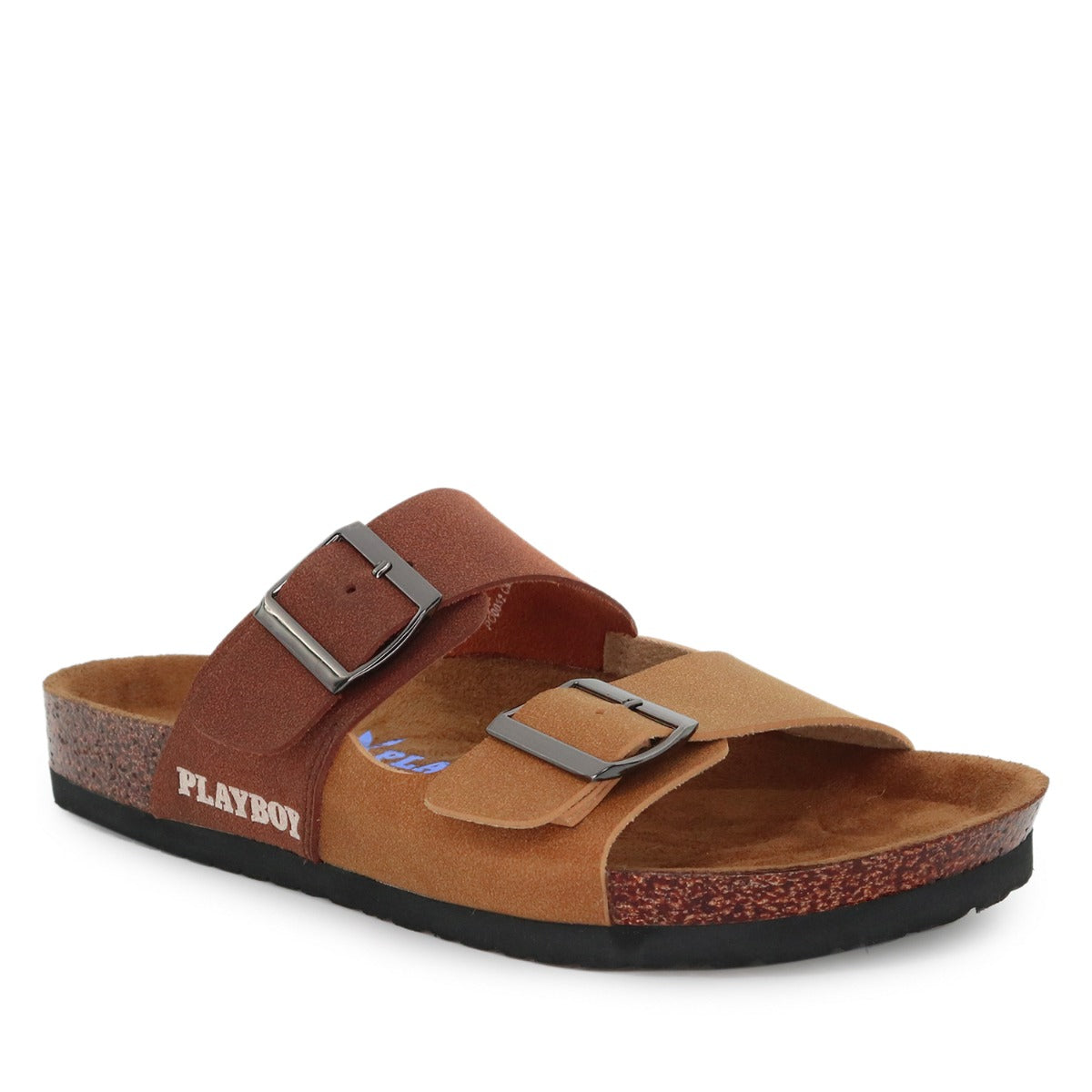 Playboy Sandal Pria Essen In Camel/Coffee