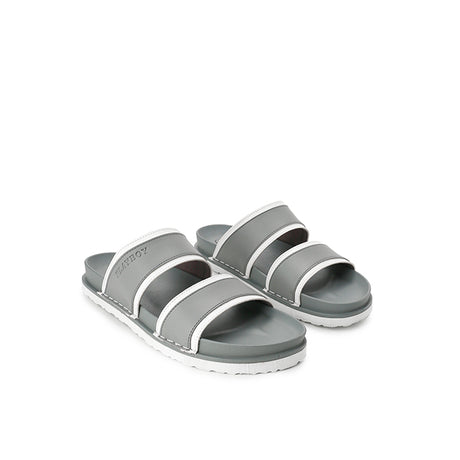 Playboy Sandal Pria Azion - Double Strap In Grey