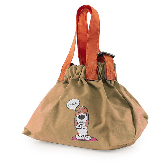 Hush Puppies Tas Sling Unisex Dumpling Bag L 2Tone In Beige/Orange