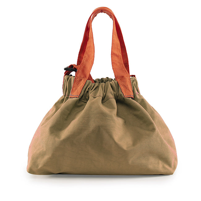 Hush Puppies Tas Sling Unisex Dumpling Bag L 2Tone In Beige/Orange