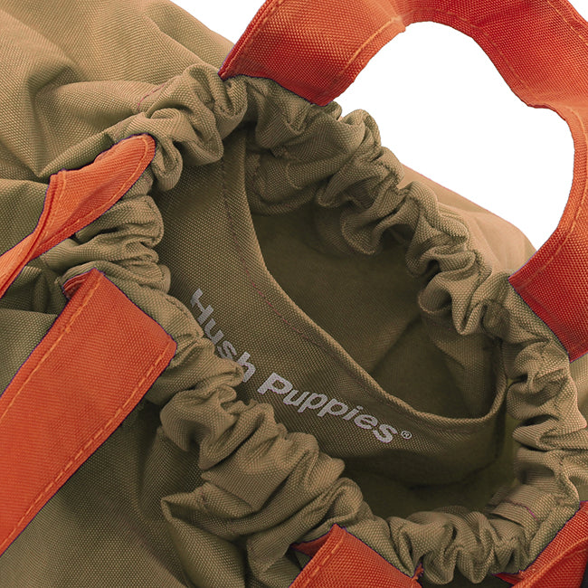 Hush Puppies Tas Sling Unisex Dumpling Bag L 2Tone In Beige/Orange