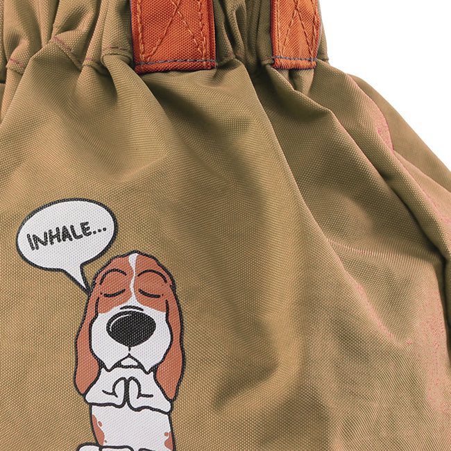 Hush Puppies Tas Sling Unisex Dumpling Bag L 2Tone In Beige/Orange