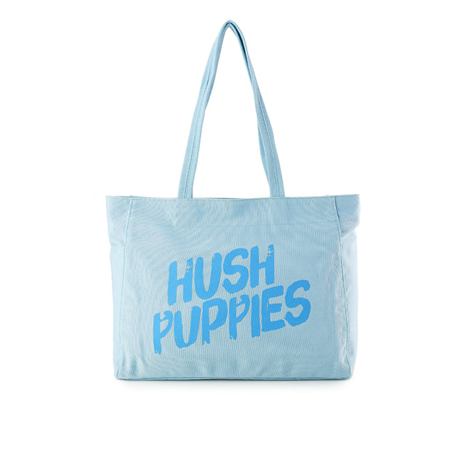 Canvas Bag M Tone Pastel In Pastel Blue