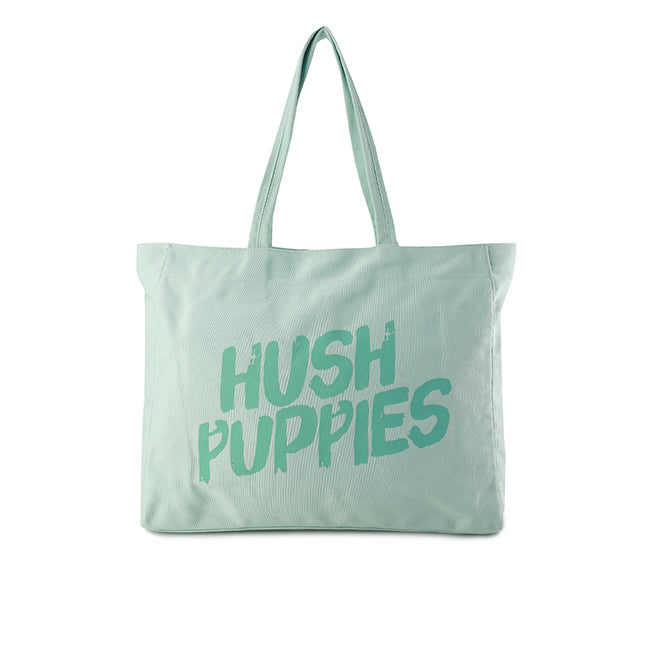 Canvas Bag L Tone Pastel In Mint Green