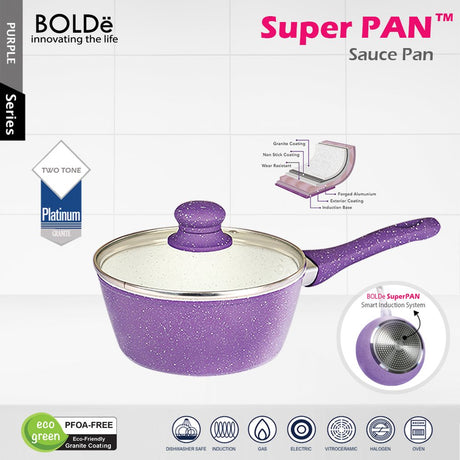 BOLDe Sauce Pan Purple Series