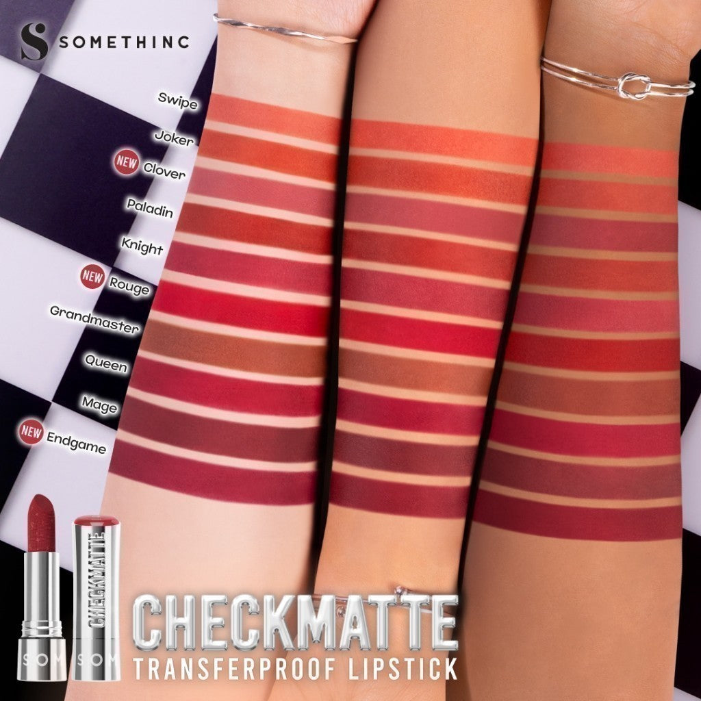 Somethinc Checkmatte Transferproof Lipstick - Mage
