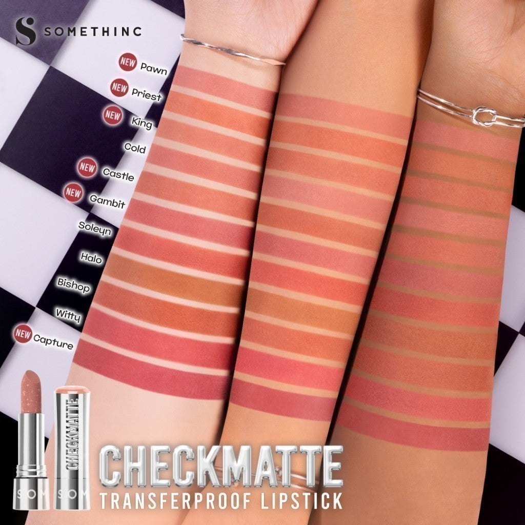 Somethinc Checkmatte Transferproof Lipstick - Capture