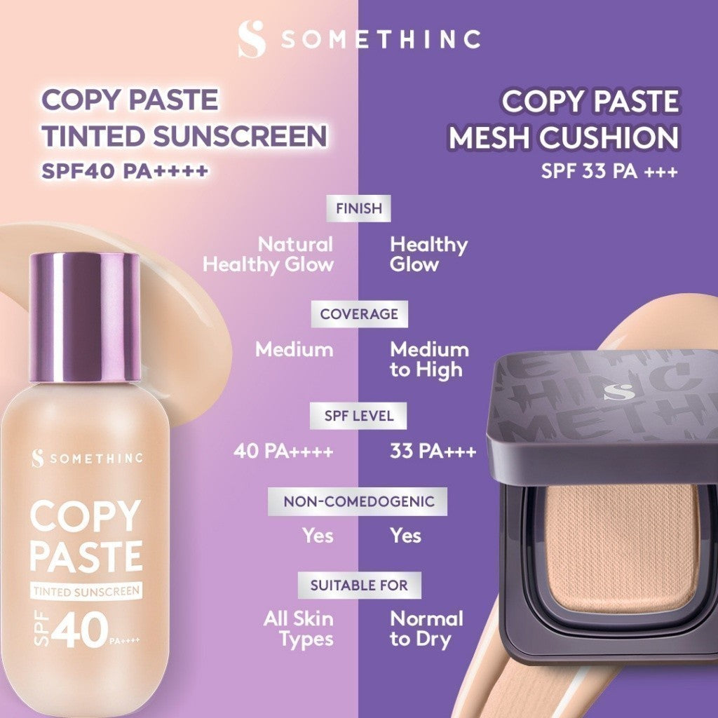 Somethinc Copy Paste Tinted Sunscreen SPF 40 PA++++ 10ml - Serene