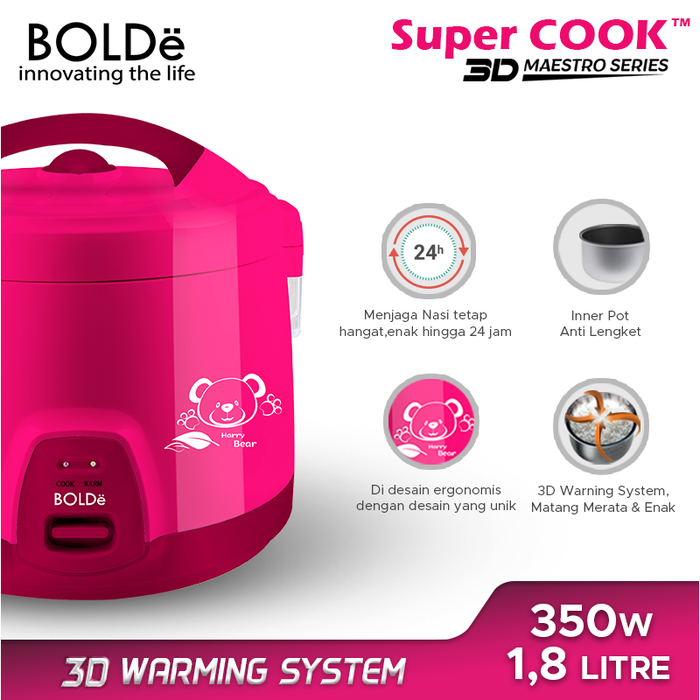 BOLDe Super Cook Maestro Series 1,8 L