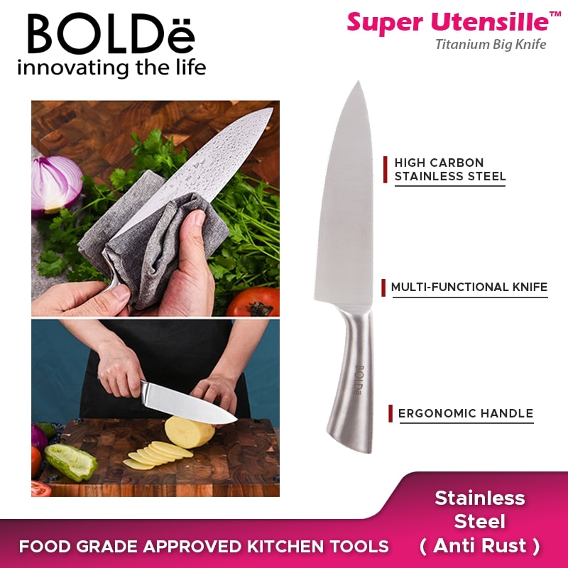 BOLDe Super Utensil Titanium Big Knife