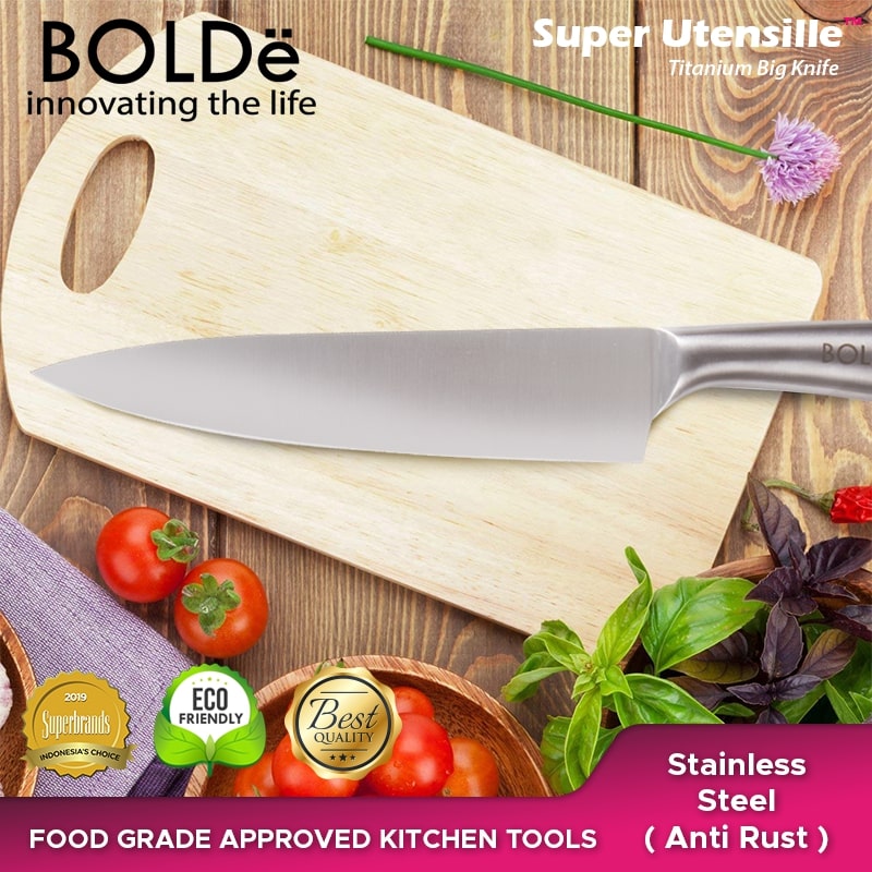 BOLDe Super Utensil Titanium Big Knife