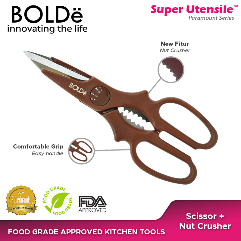 BOLDe Super Utensil Paramount Scissor 2 in 1