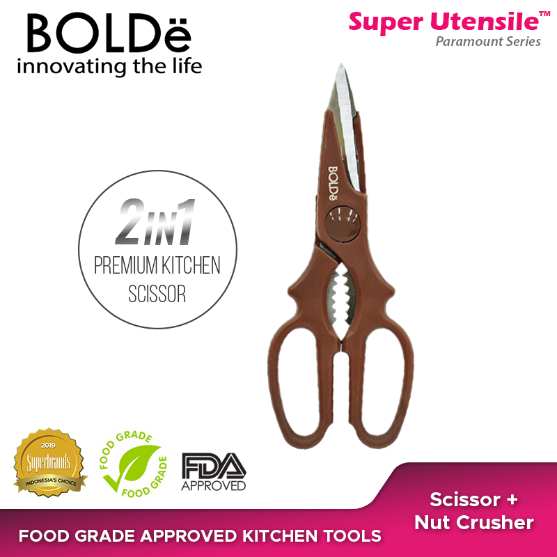 BOLDe Super Utensil Paramount Scissor 2 in 1