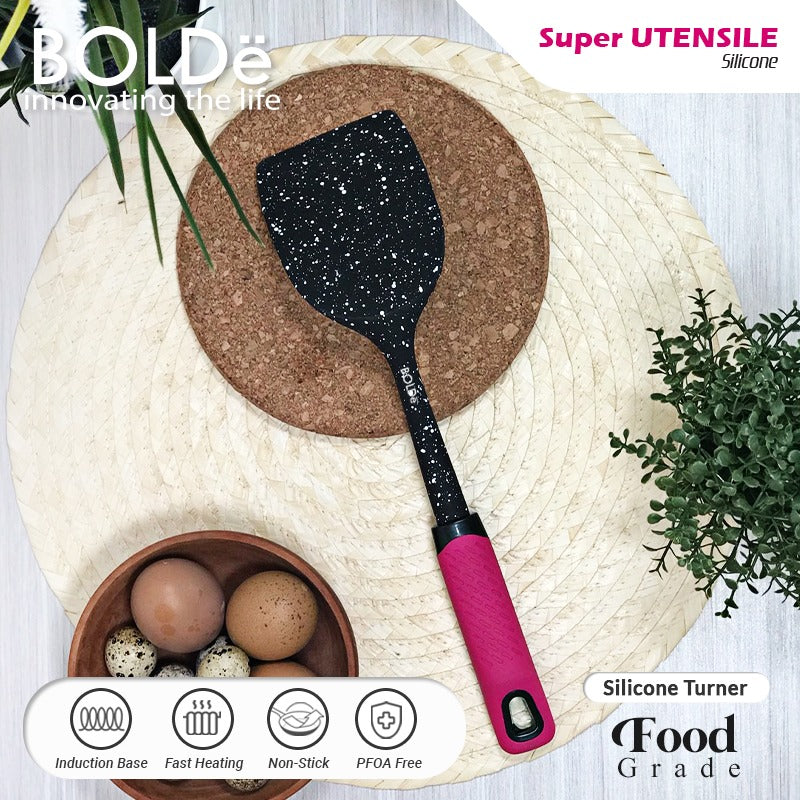 BOLDe Super Utensil Silicone Turner Blackpink