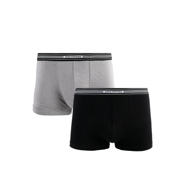 Hush Puppies Pakaian Underwear Pria Knit Boxer In Multi Color