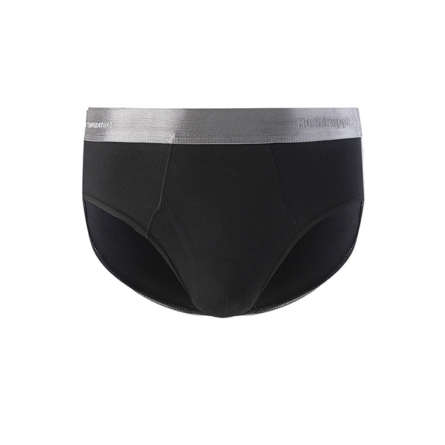 Dante Brief In Grey & Black
