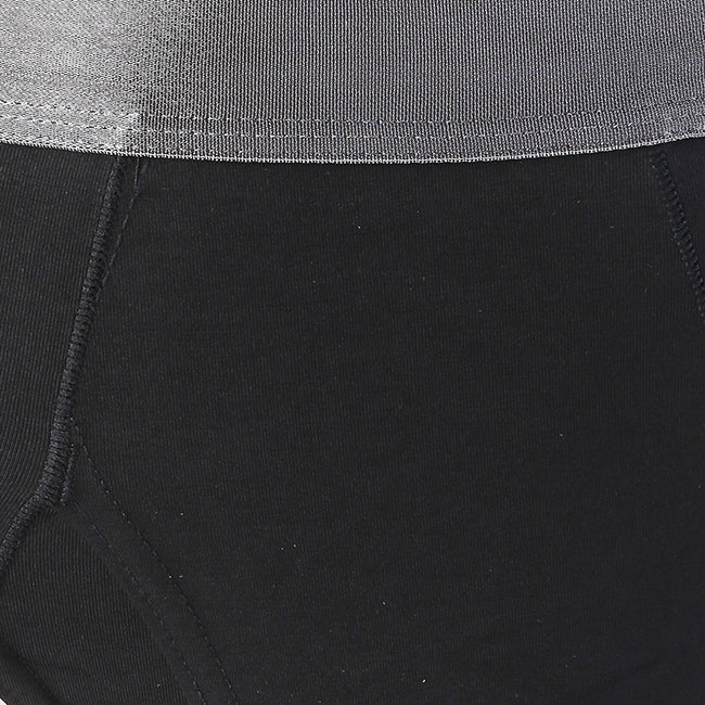Dante Brief In Grey & Black