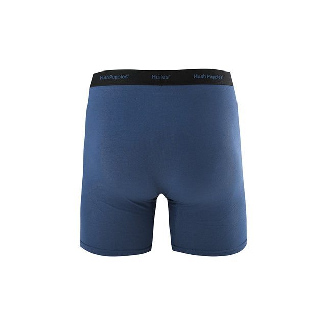 Hush Puppies Pakaian Pria Boxer Harry Bx Trunk In Navy & Grey