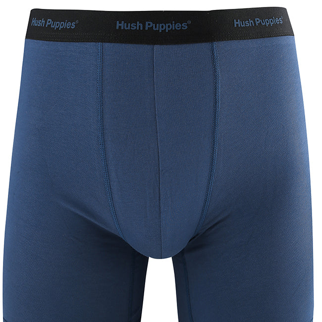 Hush Puppies Pakaian Pria Boxer Harry Bx Trunk In Navy & Grey