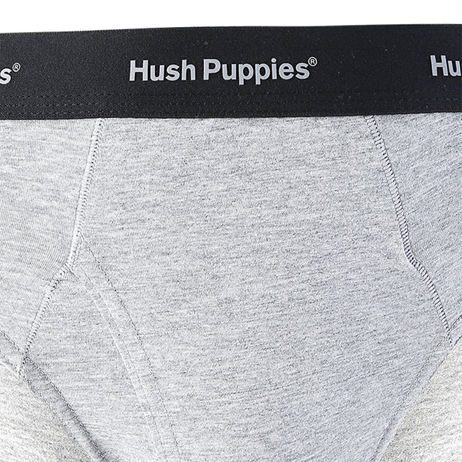 Hush Puppies Pakaian Pria Harry Brief In Black & Grey