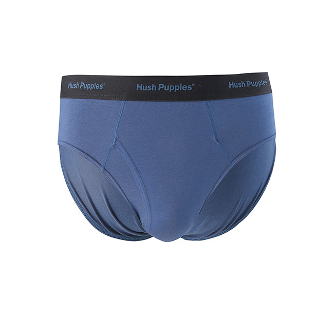 Hush Puppies Pakaian Pria Harry Brief In Navy & Grey