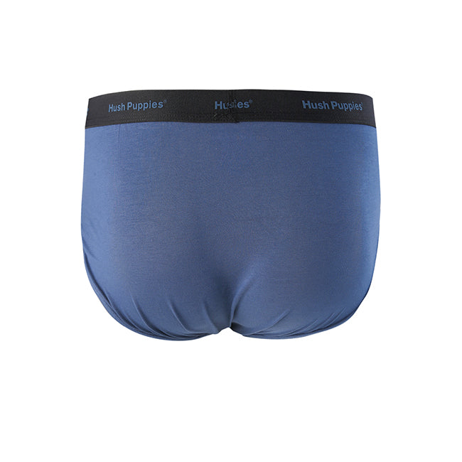 Hush Puppies Pakaian Pria Harry Brief In Navy & Grey