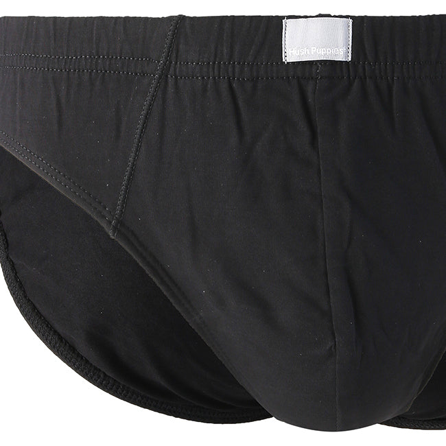 Hush Puppies Pakaian Pria Harry Cv Brief In Black & Grey