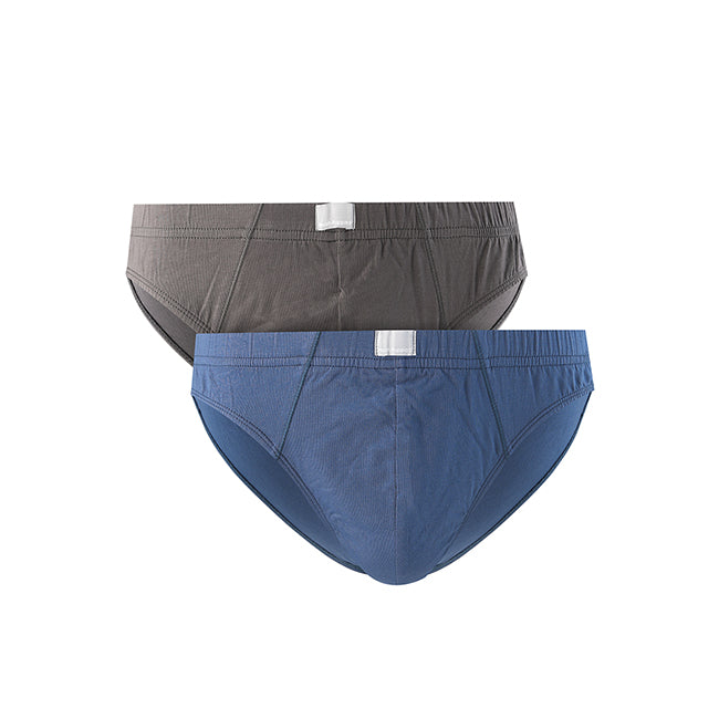 Harry Cv Brief In Navy & Grey