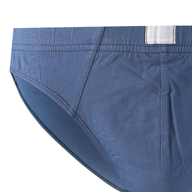 Hush Puppies Pakaian Pria Harry Cv Brief In Navy & Grey