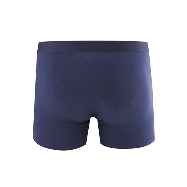 Hush Puppies Pakaian Pria Boxer Fahmi Trunk In Navy & Grey